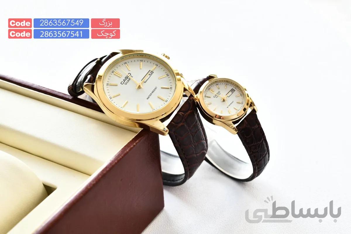 ساعت چرمی کاسیو مردانه