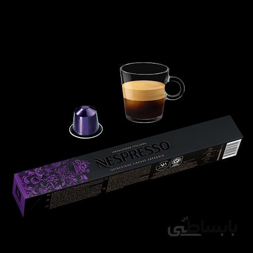 کپسول قهوه نسپرسو طعم ISPIRAZIONE FIRENZE ARPEGGIO بسته ۱۰ عددی
