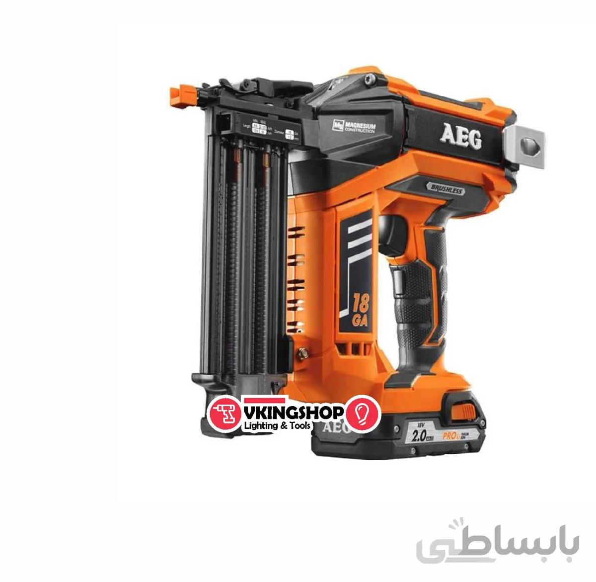 میخکوب شارژی آاگ مدل B18N18 LI