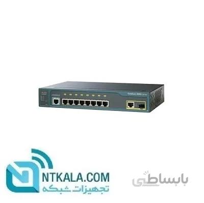 سوئیچ شبکه سیسکو مدل WS-C2960C-8TC-L