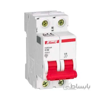 فیوز مینیاتوری دو پل ۳۲ آمپر هیمل مدل HDB3WN2C32