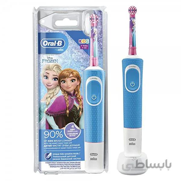 مسواک برقی دخترانه بالای 3 سال اورال بی Oral-B