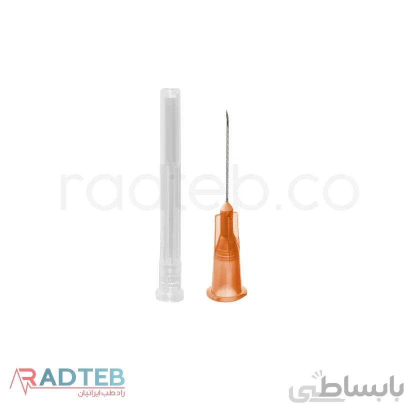 سرسوزن گیج 25 نارنجی حلما طب