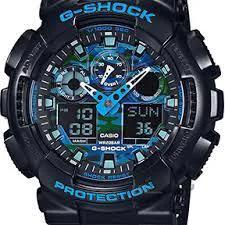 ساعت مچی مردانه کاسیو جی شاک مدل GA-100-1A2 ا GA-100-1A2