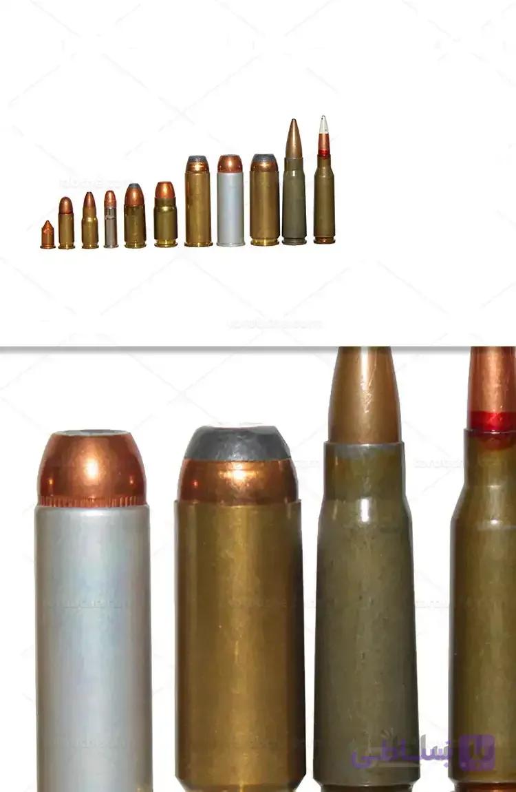 عکس انواع فشنگ و گلوله