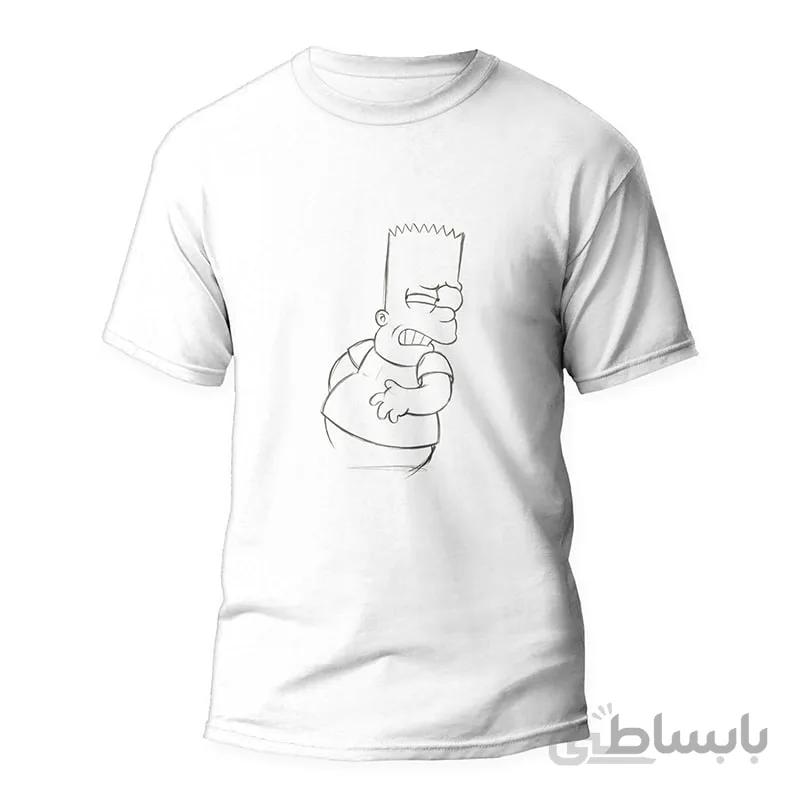 تی شرت سیمپسون خطی