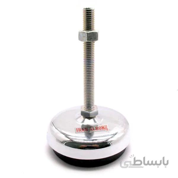 پایه ضربه گیر نیکل کروم قطر 60 میلیمتر m12 کد 300036