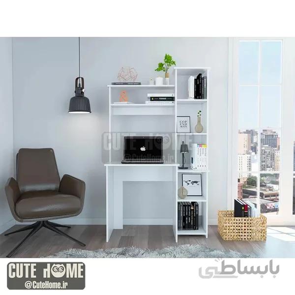 میز تحریر و کامپیوتر کتابخانهدار