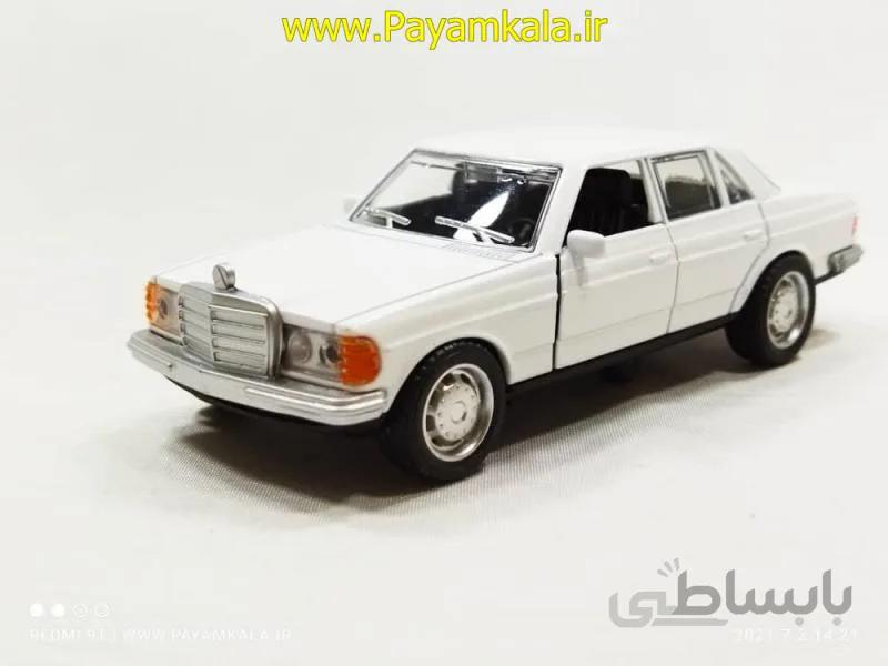 ماشین اسباب بازی بنز دانشجویی سفید