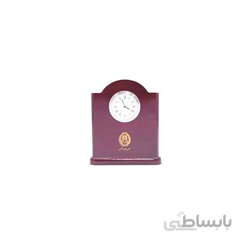 ساعت رومیزی چوبی