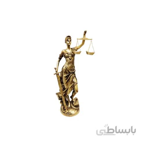 مجسمه فرشته عدالت بانوی دادگستر