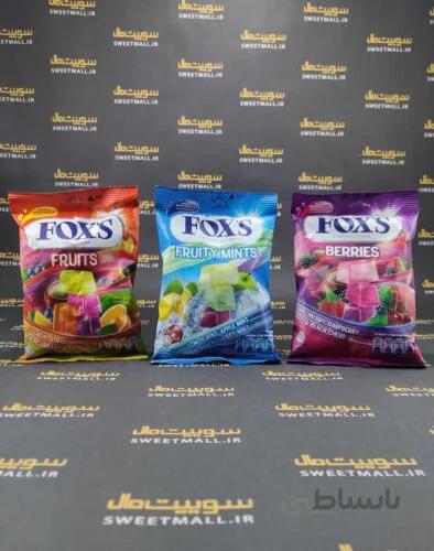 آبنبات فاکس پاکتی 90 گرم FOX-چای بهاری Spring Tea