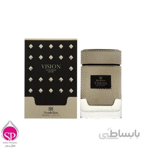 ادوپرفیوم مردانه دندلیون مدل Vision حجم 100 میلی لیتر Dandelion Vision Eau De Parfum For Men 100ml