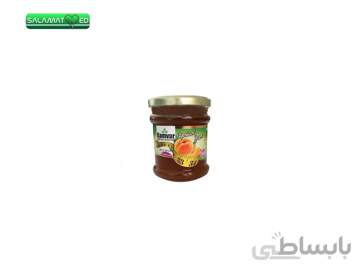 مربای زردآلو بدون شکر و رژیمی