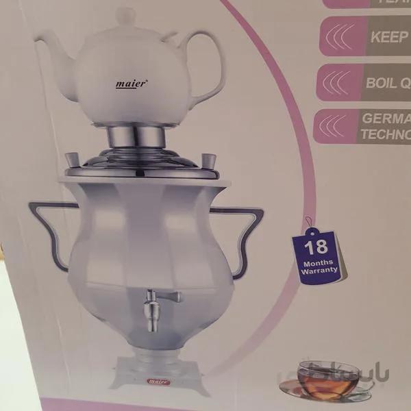چای ساز سماوری برقی مایر مدل 3844 - مشکی
