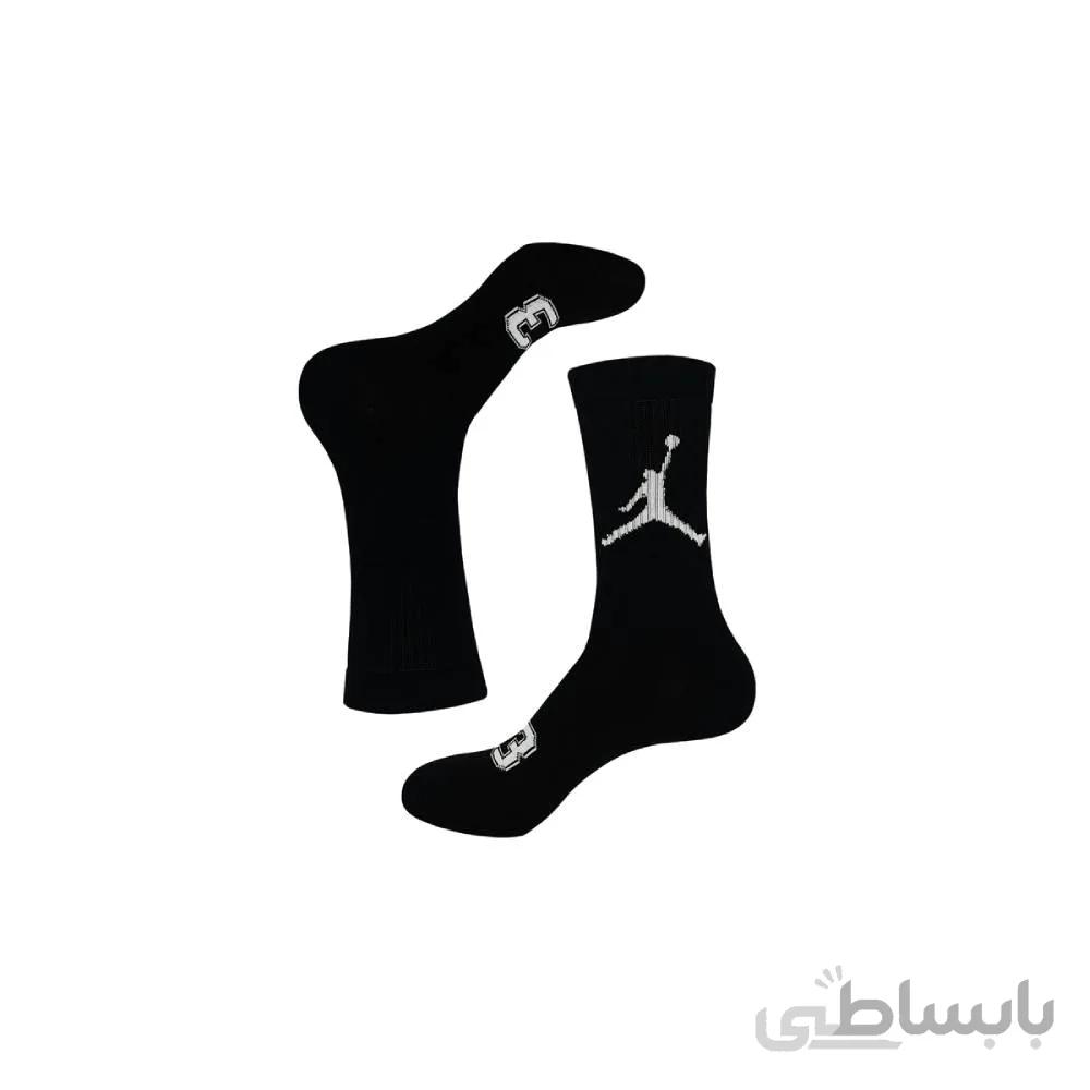 جوراب ساقدار کشدار طرح نایک جردن برند پاتریس 1جفت
