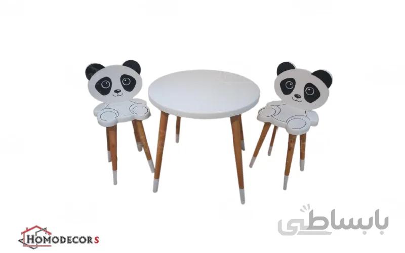 میز و صندلی کودک پاندا مدل H507