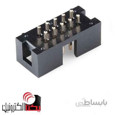 باکس هدر 10 پین نری صاف 2.54 میلیمتر