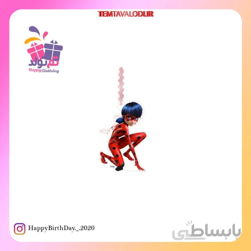 شمع عروسکی دختر کفشدوزکی