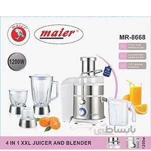 آبمیوه گیری 4 کاره مایر مدل MR-8668 — تصویر 1