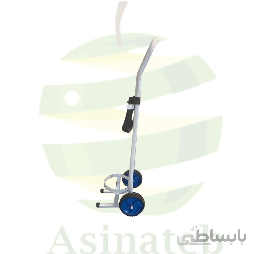 ترالی حمل کپسول اکسیژن ۵ و ۱۰ لیتری