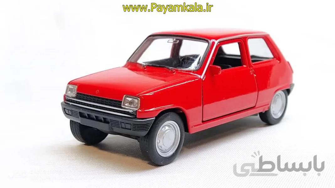ماشین اسباب بازی رنو 5 (RENAULT 5 BY WELLY) قرمز