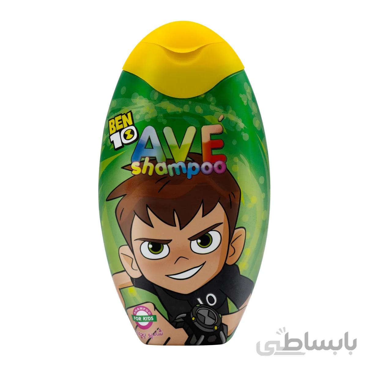 شامپو سر کودک اوه طرح بن تن 280 میل ا AVE Baby Shampoo Ben Ten 280ml
