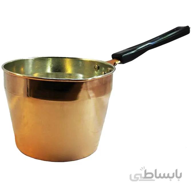 شیرجوش مسی ارتفاع 8 سانتی متر کد C-82