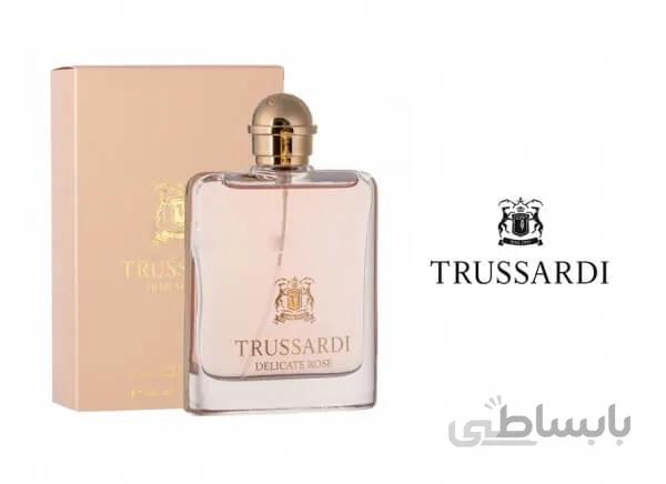 ادو تویلت زنانه تروساردی مدل Delicate Rose حجم 100 میل ا Trussardi Delicate Rose Eau De Toilette For Women 100ml