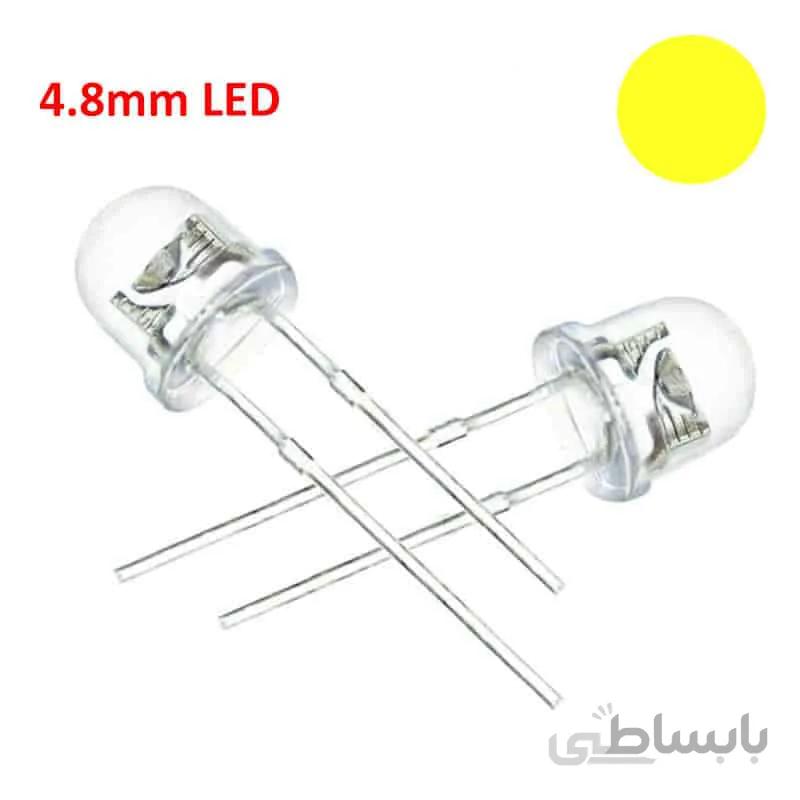 ال ای دی کلاهی زرد AMBER