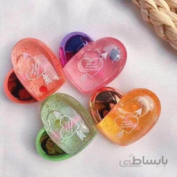رژلب حرارتی صورتی 24K LIP FLOWER