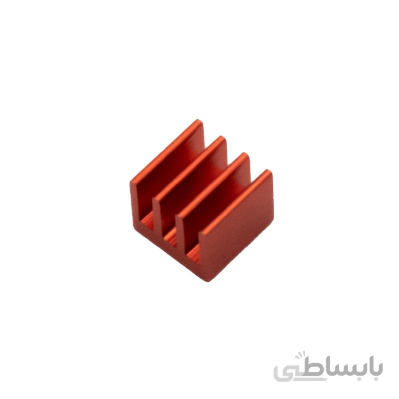 هیت سینک مخصوص پردازنده و تراشه های SMD رنگ قرمز سایز 7x7x6mm