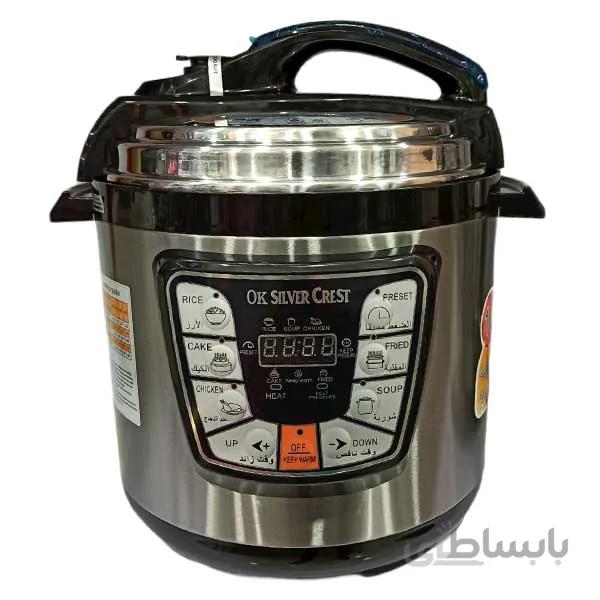 زودپز دیجیتال سیلور کراست ا OK SILVER CREST Electric Pressure Cooker