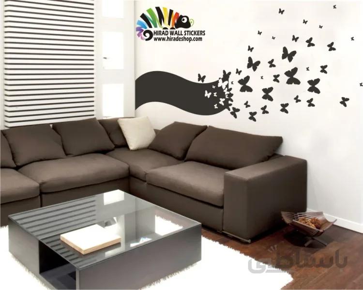 برچسب و برچسب دیواری پرواز کد h366