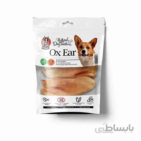 تشویقی سگ داگ تریتز مدل گوش گاو _ DogTreats