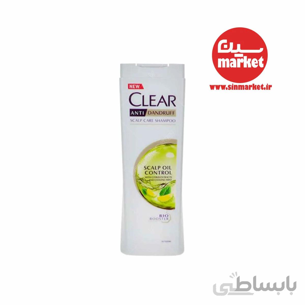 شامپو ضد شوره کنترل چربی پوست سر بانوان کلیر