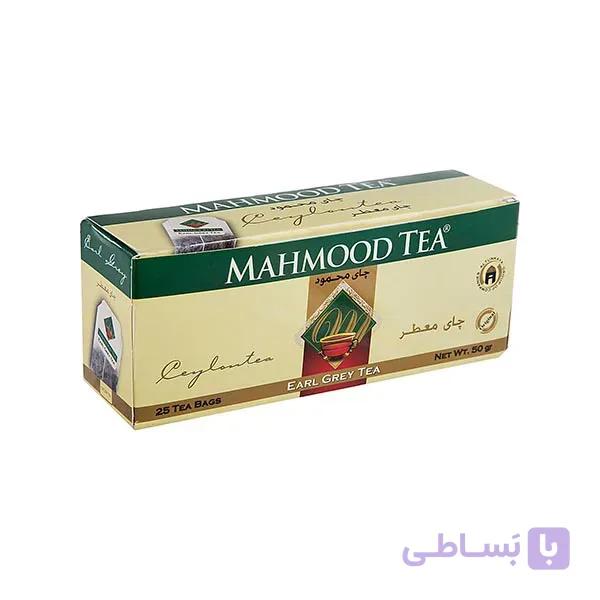 چای کیسه ای عطری 25 تایی محمود در کارتن 72 عددی ا mahmoud aroma 25