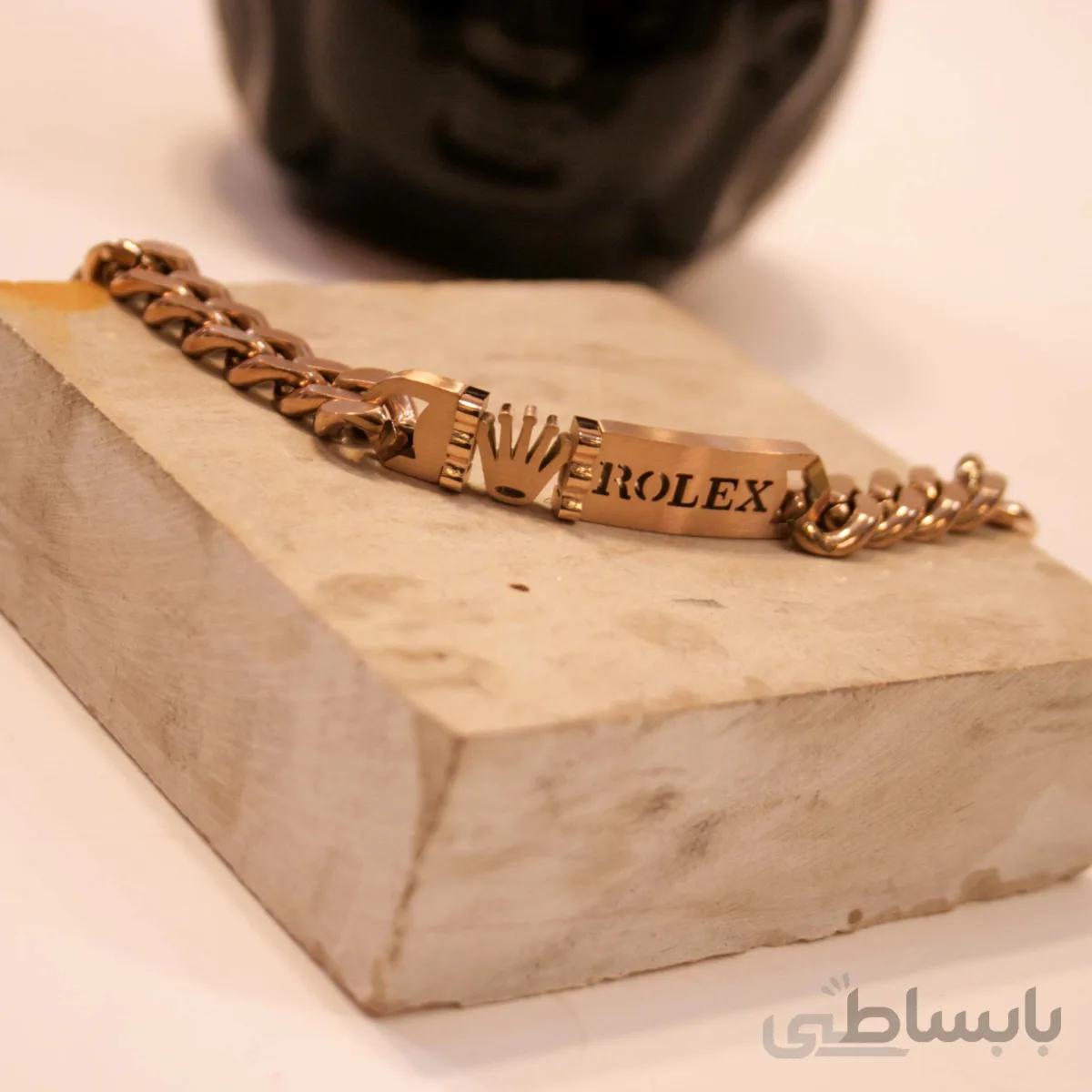 دستبند کارتیر مردانه (ROLEX) کد 888