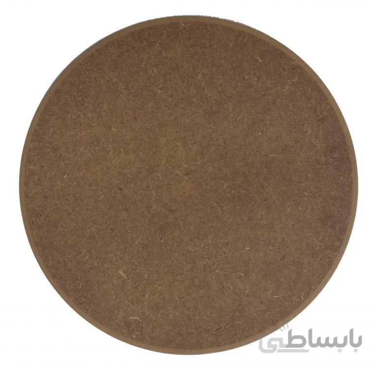 بیس چوبی خام قطر ۳۰ سانتیمتر
