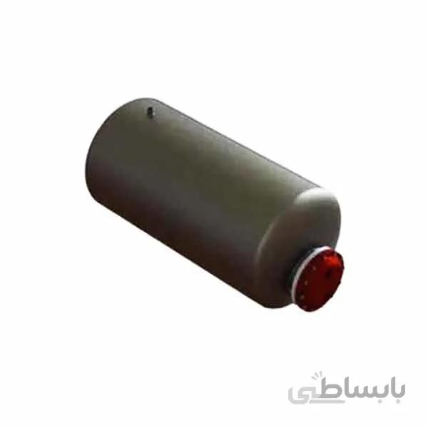 منبع کویل دار 4000 لیتری افقی با ورق 6