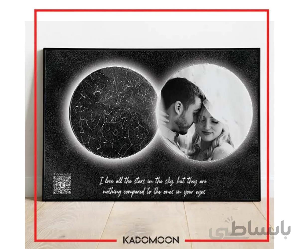 تابلو آسمان شب رسام