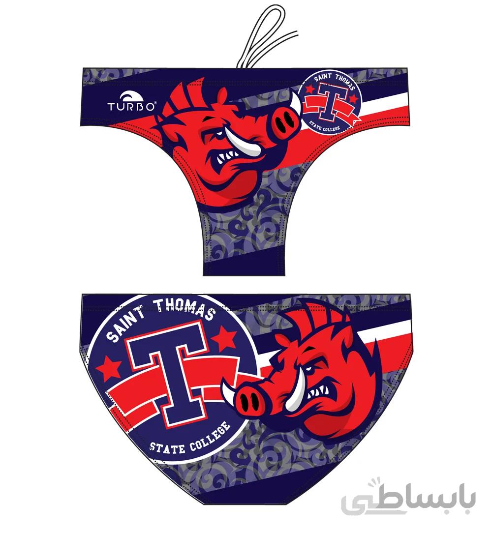 مایو واترپولو مردانه توربو St. Thomas ا Turbo men Water polo St. Thomas