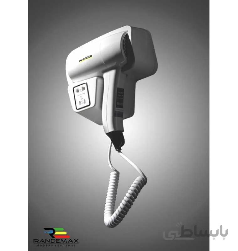 سشوار دیواری هتلی 1200 وات ام تی کو
