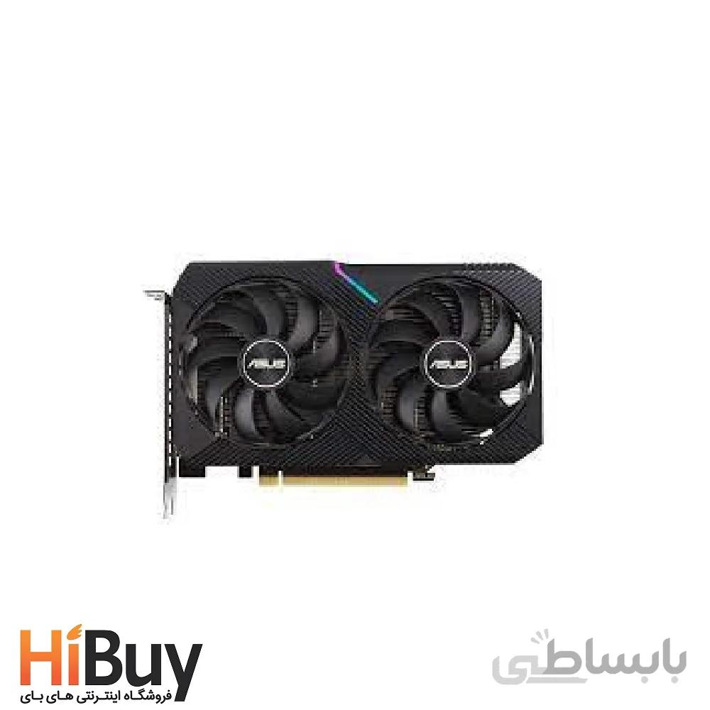 کارت گرافیک گیمینگ 8GB ایسوس مدل Dual جی فورس RTX 3060 Ti V2 مینی ا Asus Dual GeForce RTX 3060 Ti V2 Mini 8GB Gaming Graphics Card