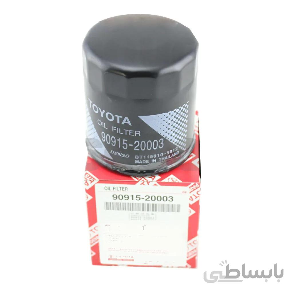 فیلتر روغن جنیون پارتس مناسب برای خودرو تویوتا کمری 6 سیلندر 2006-پرادو 4 سیلندر2004 -پرادو 4 سیلندر 2010