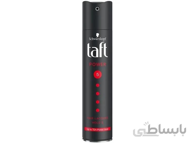 اسپری نگهدارنده حالت مو تافت مدل Ultimate حجم 250 میلی لیتر ا Taft Ultimate Hair Spray Hair Styling Spray 250ml کد 368695
