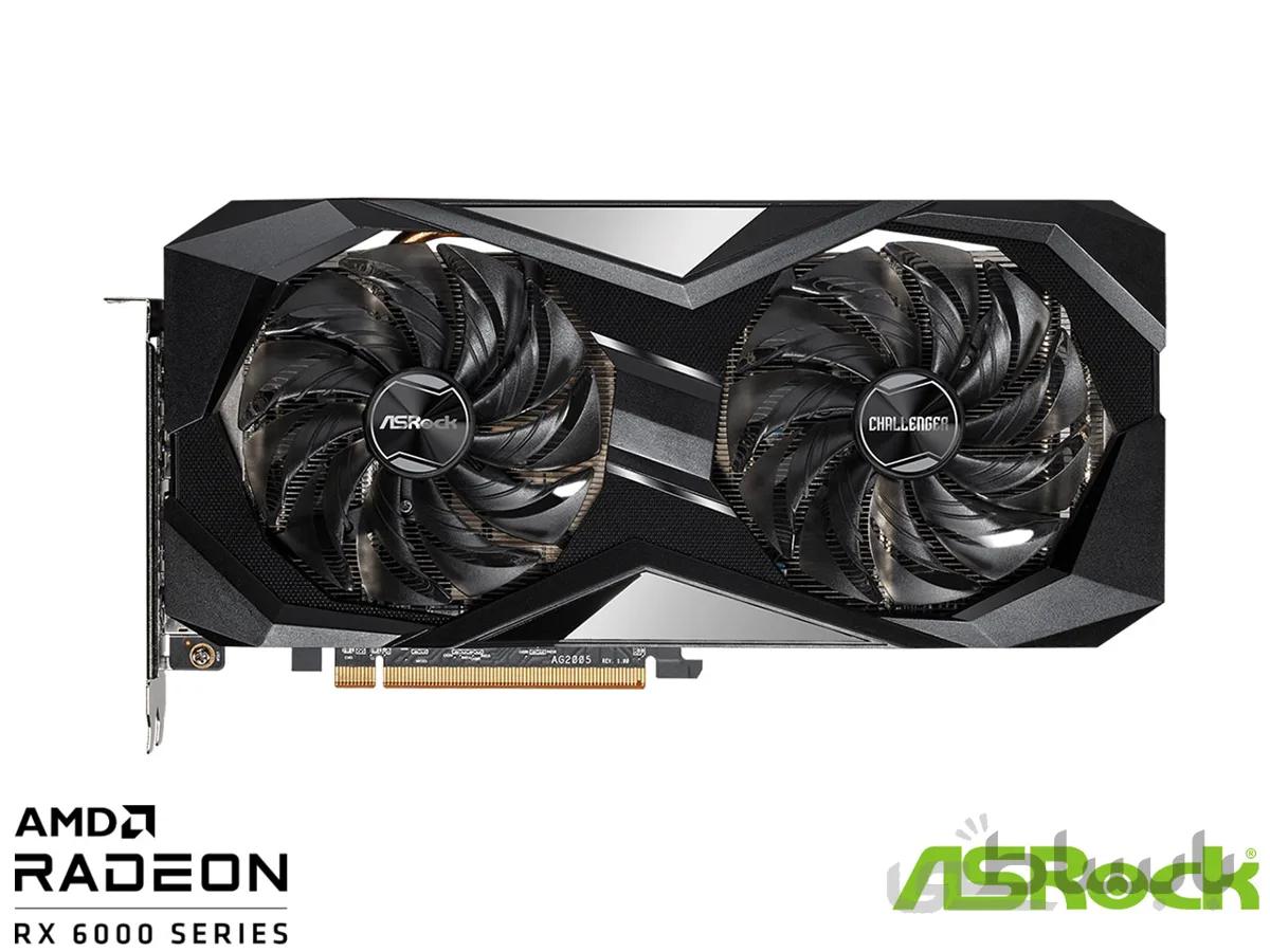 کارت گرافیک گیمینگ ازراک مدل AMD Radeon RX 6700 XT Challenger D 12GB GDDR6