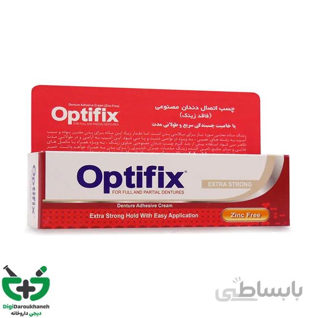 کرم چسب دندان مصنوعی اپتی فیکس 60گرم