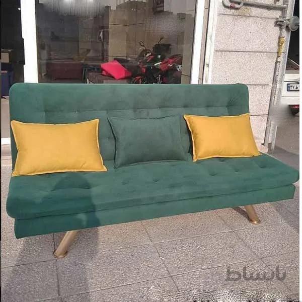 مبل تخت خواب شو دو نفره مدل اپیک 3 حالته
