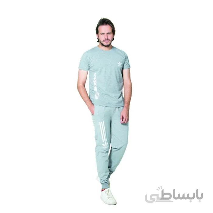 ست تیشرت و شلوار مردانه ساتین Sateen کد 8323